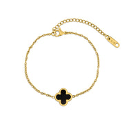 Black Leaf Armband