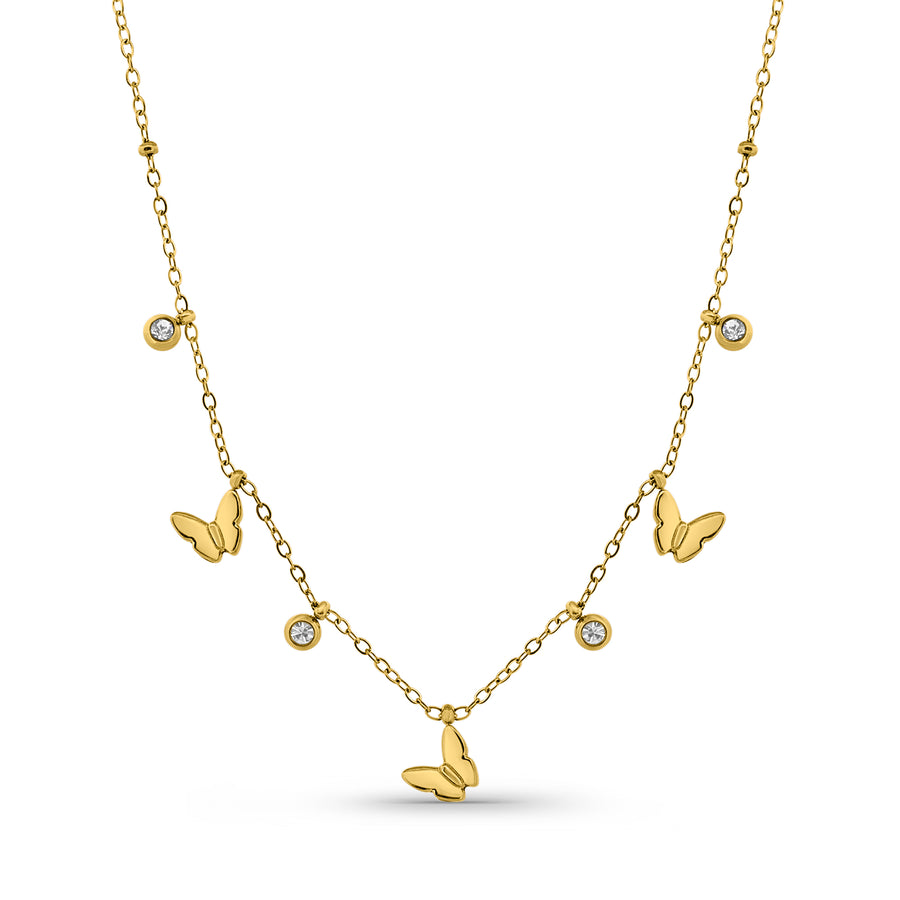 Collier Papillon Féroce