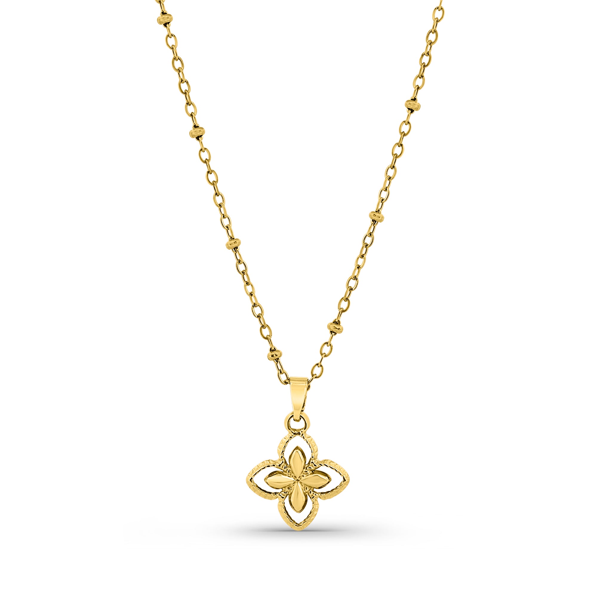 Collier de fleurs en liquidation