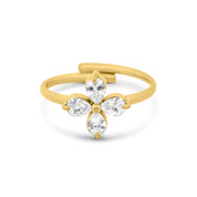 Satin Flower Ring