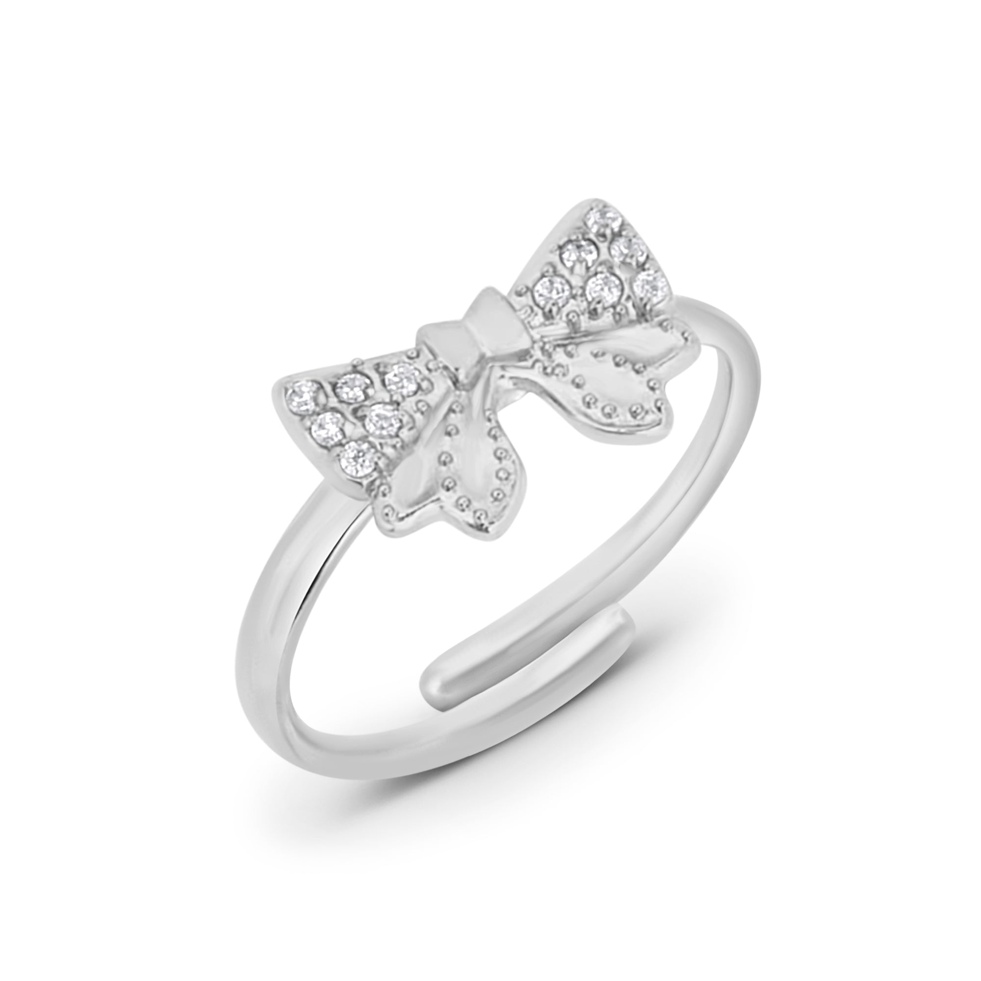 Pearly Ribbon Ring
