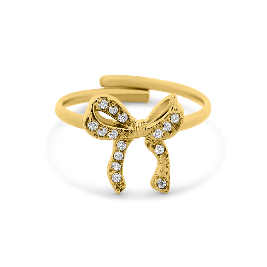 Bague ruban fantaisie