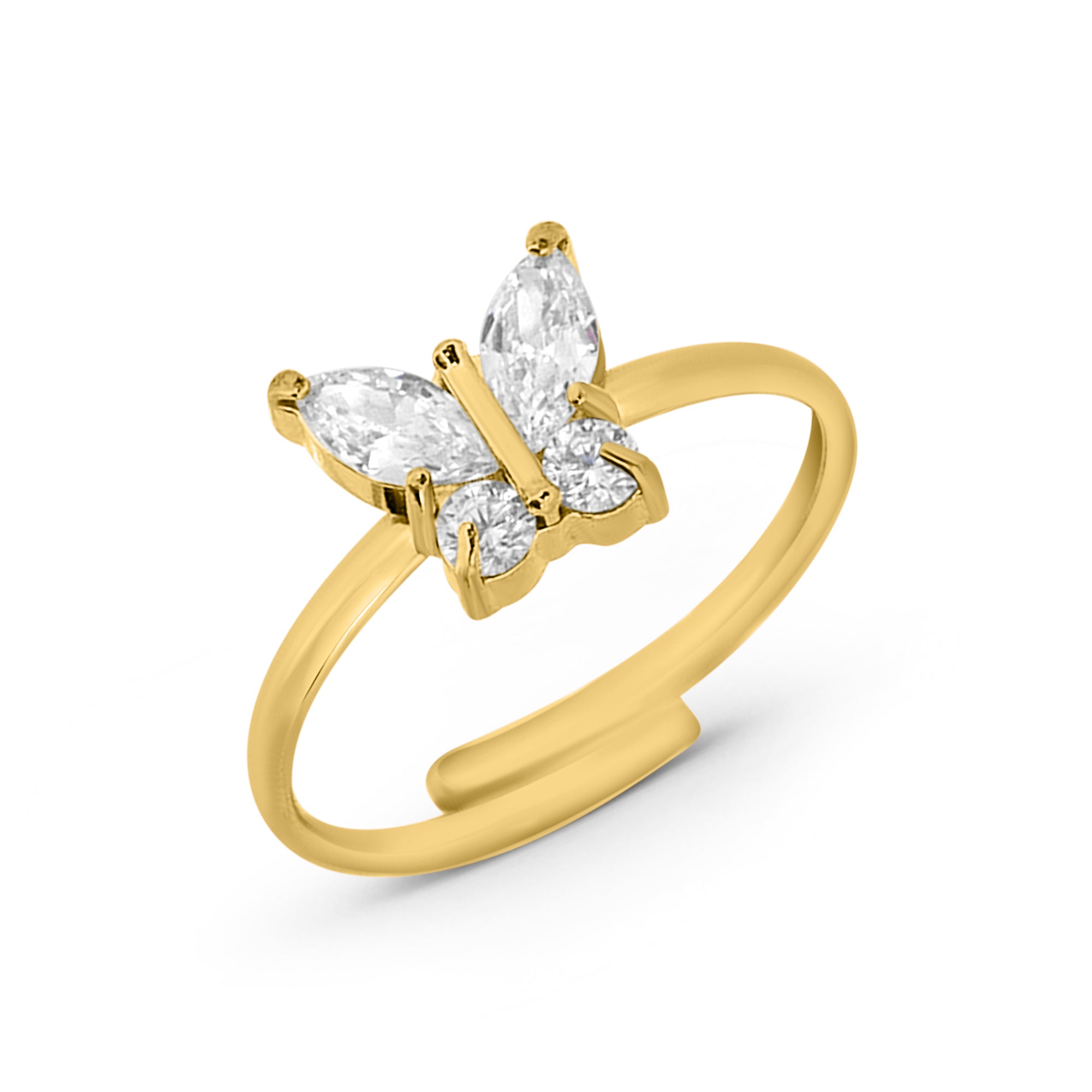 Silk Butterfly Ring