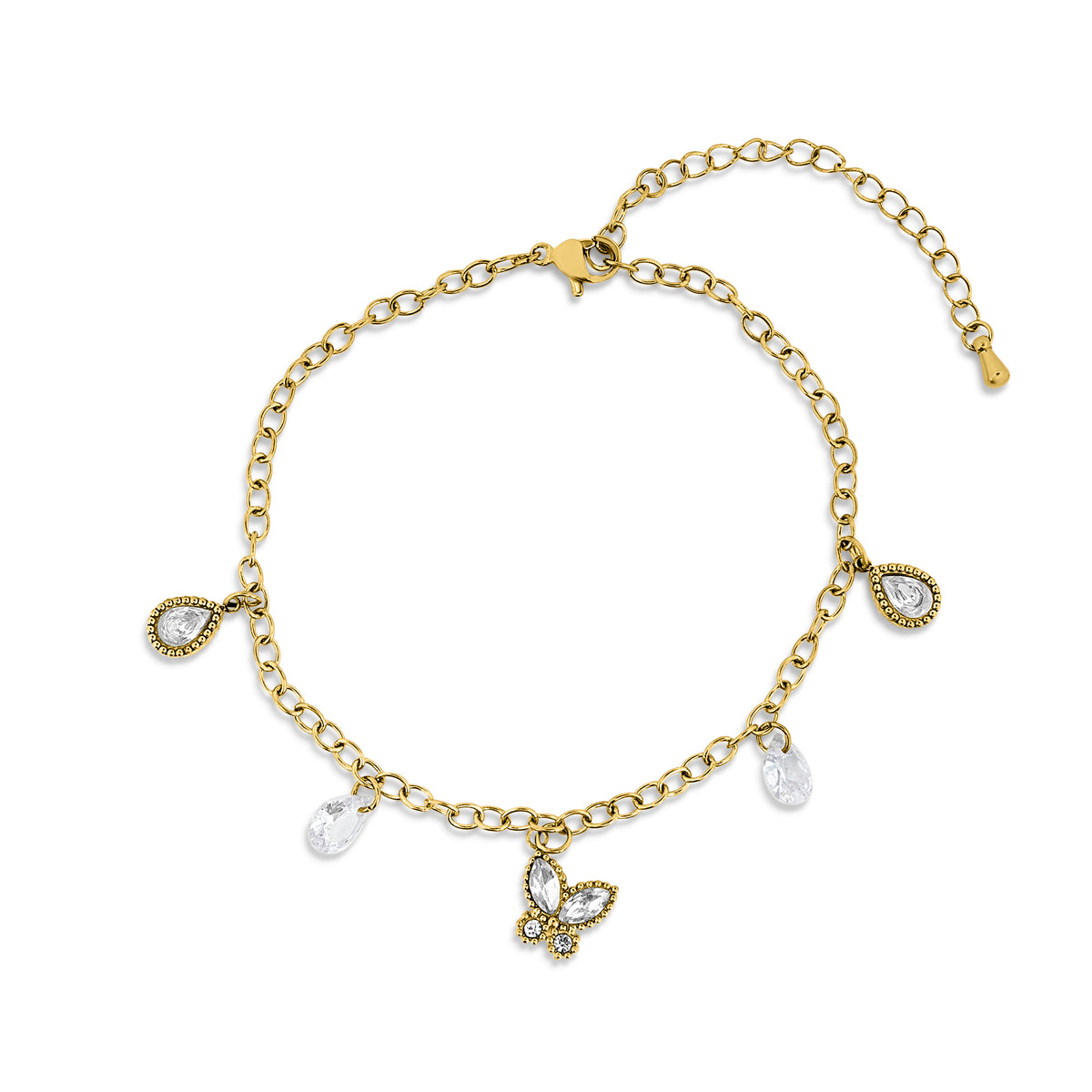 Charming Butterfly Fußkette