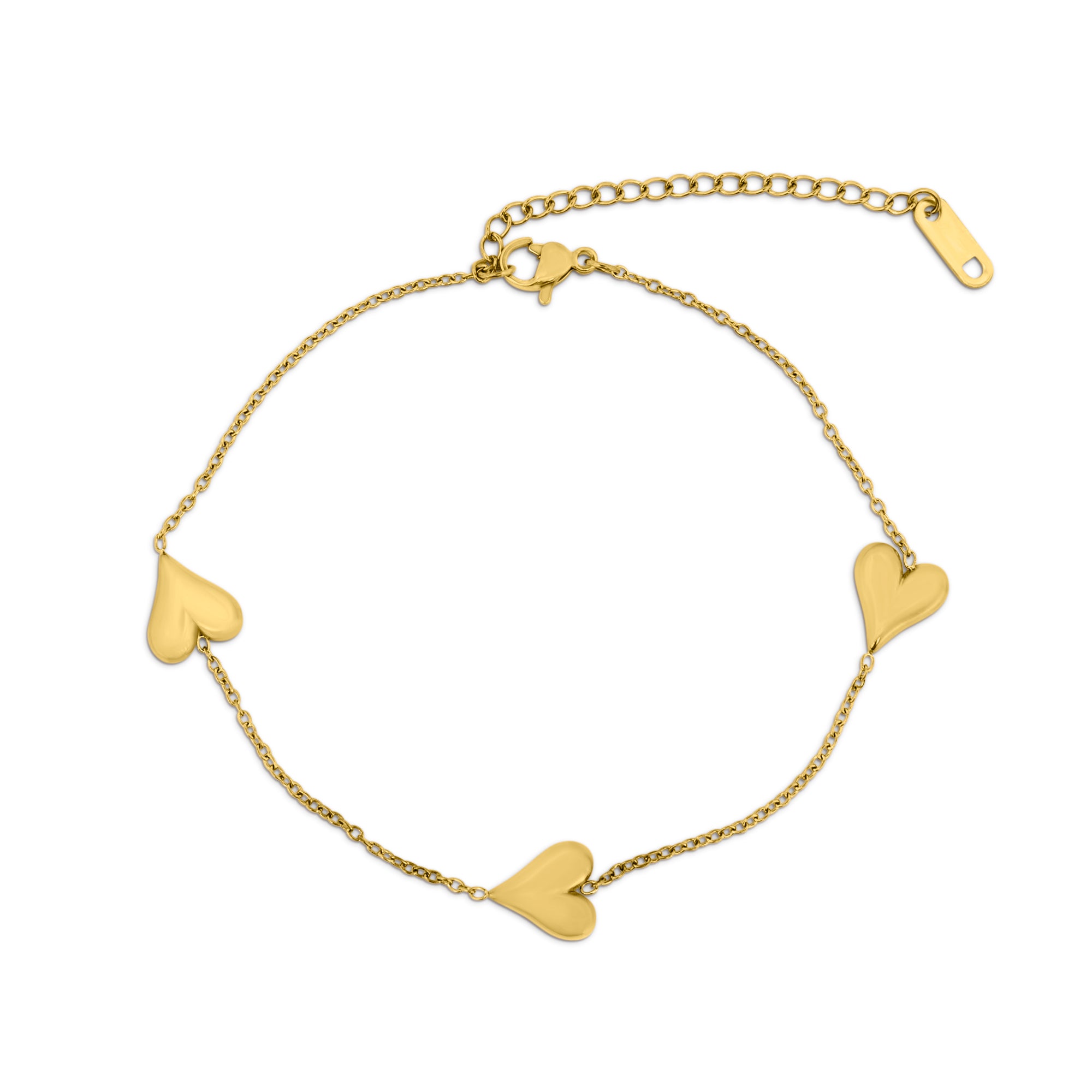 Bold Heart Fußkette