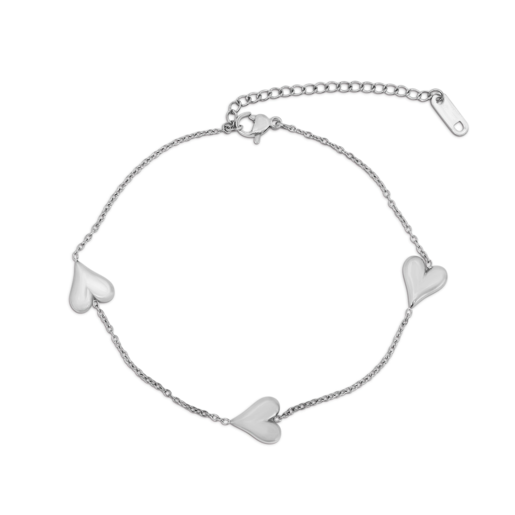 Bold Heart Fußkette