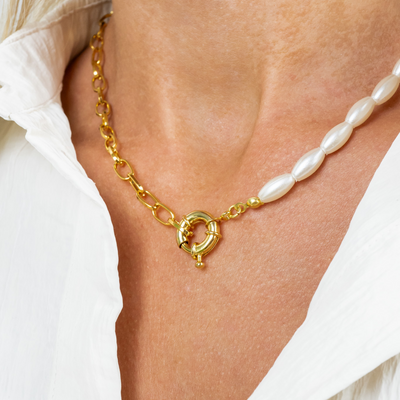 Halskette Charming Pearls mit Verschluss