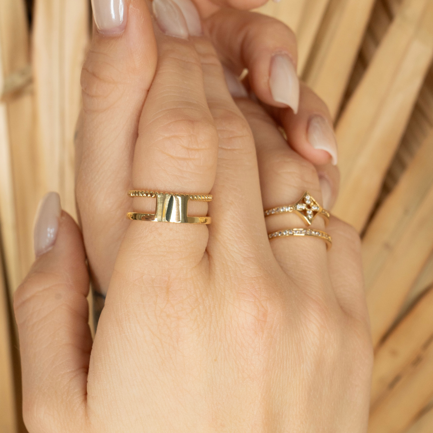 Ring Double Braid