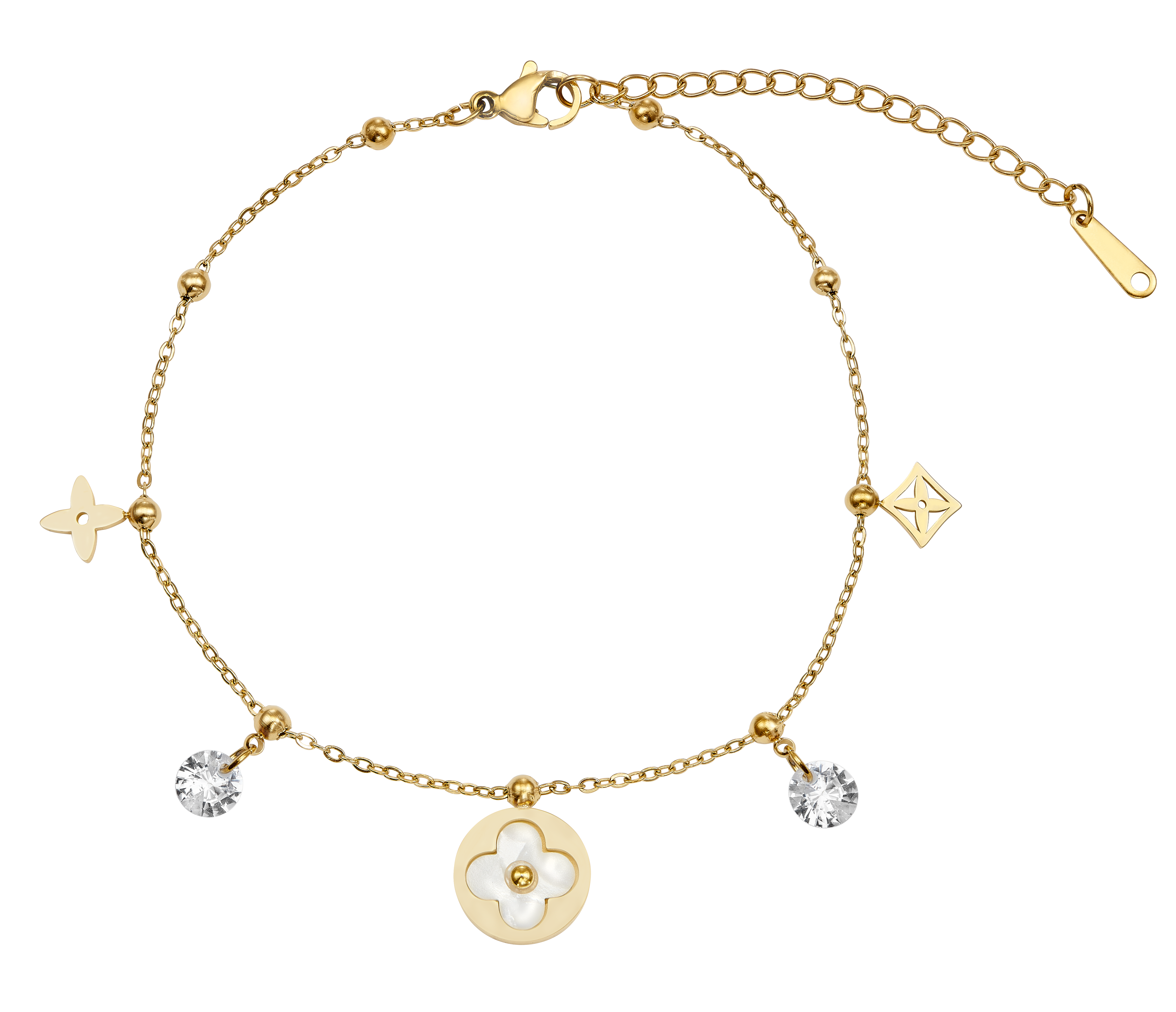 Orchid Blossom Fußkette