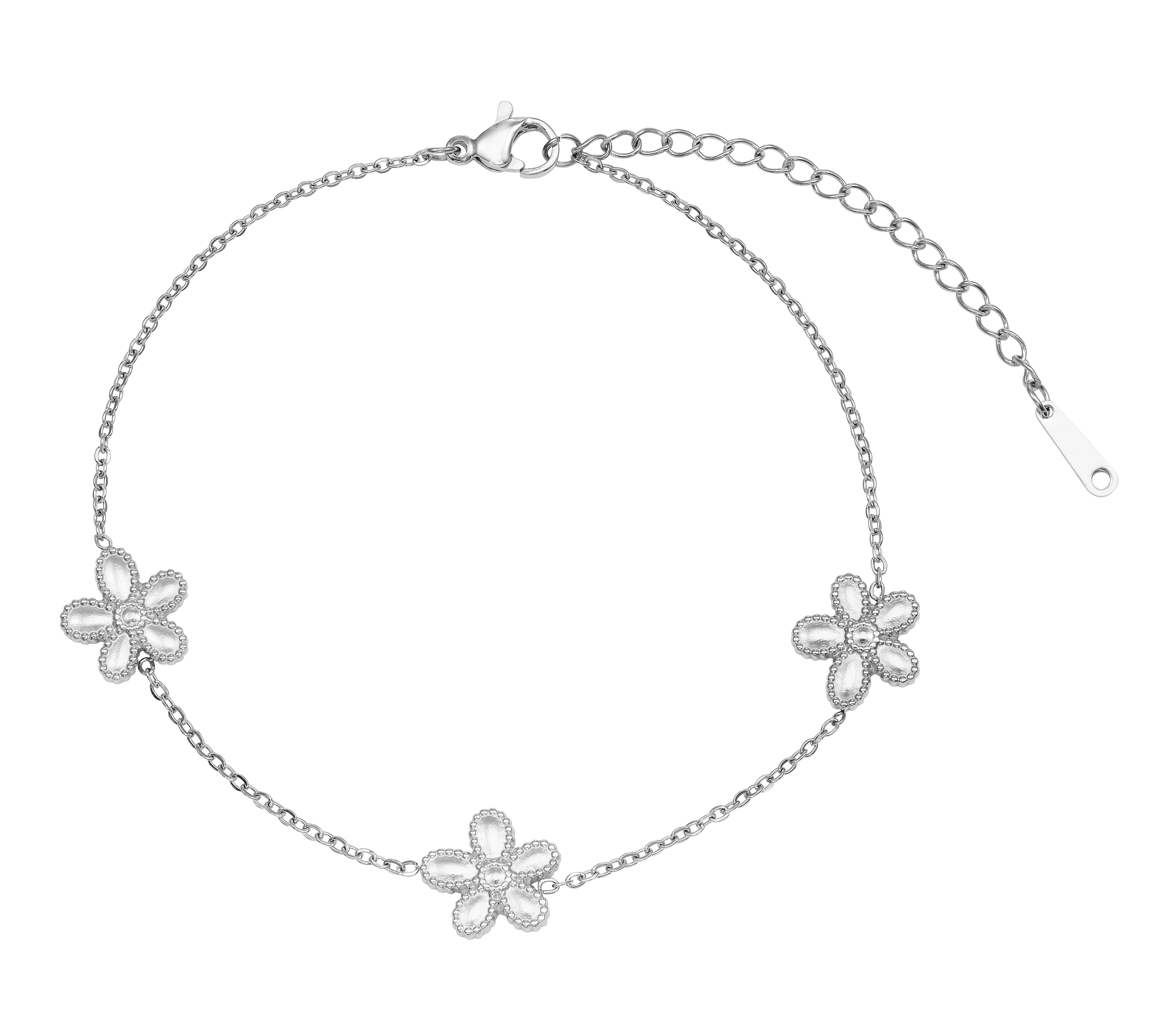 Essentiell Flower Fußkette