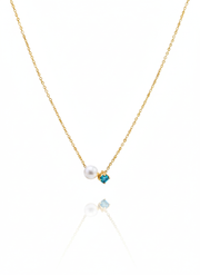 Birthstone Pearl Halskette