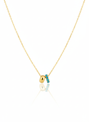 Birthstone Charm Halskette
