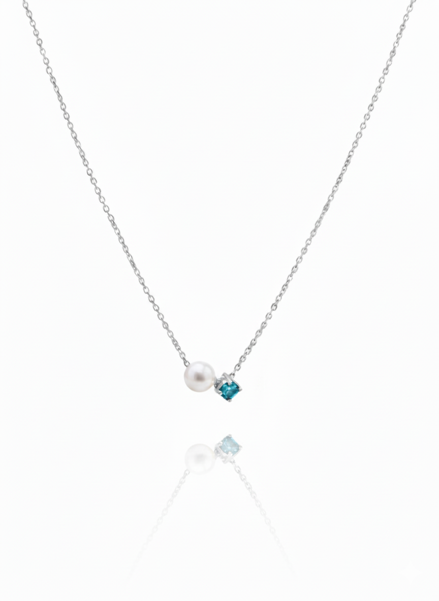 Birthstone Pearl Halskette