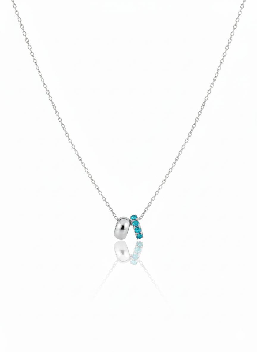 Birthstone Charm Halskette