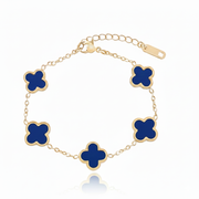 Dark Blue Multiple Leaf Armband
