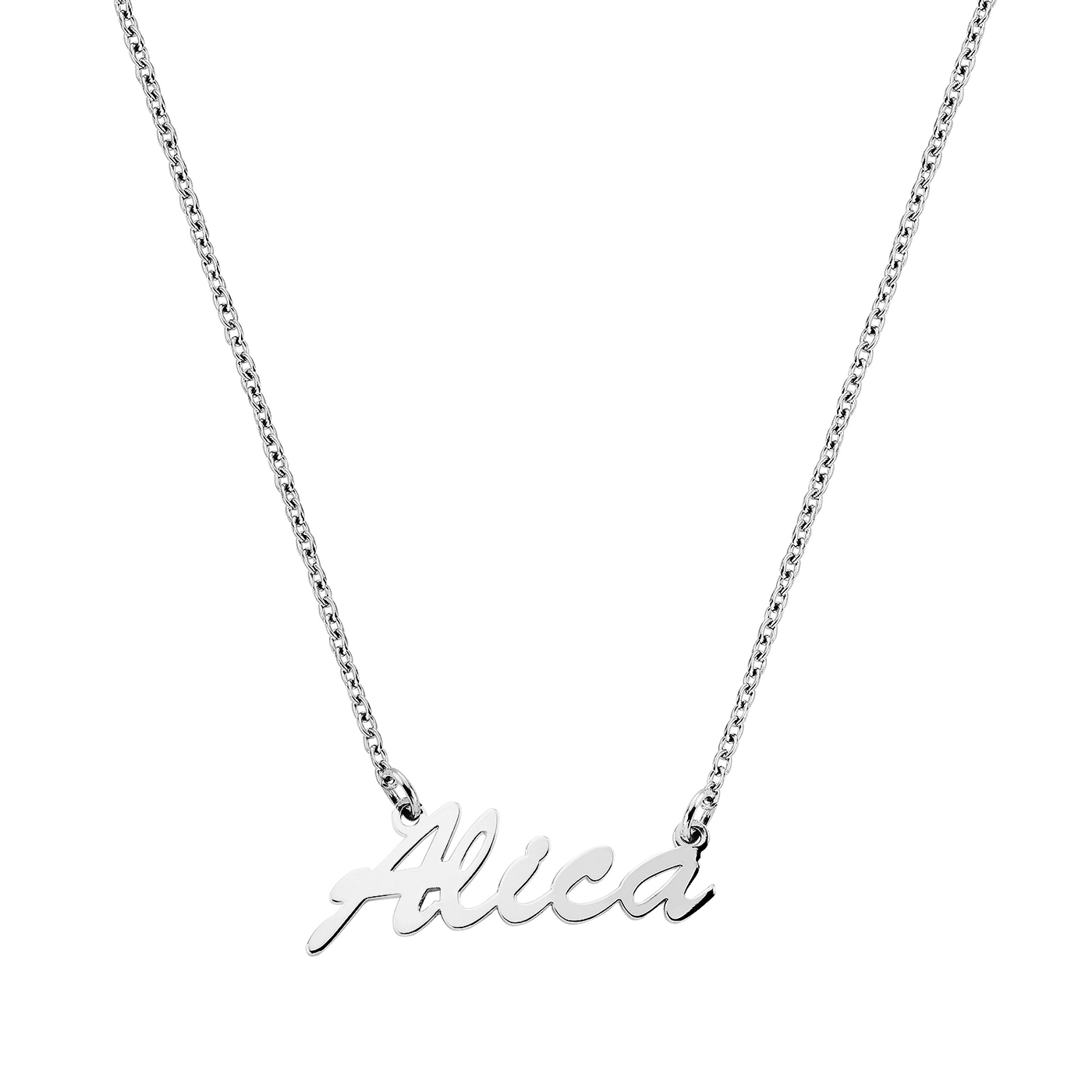 Name necklace - variant Alica