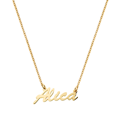 Name necklace - variant Alica