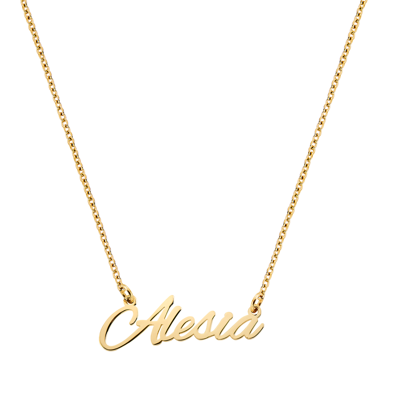 Name necklace - variant Alesia