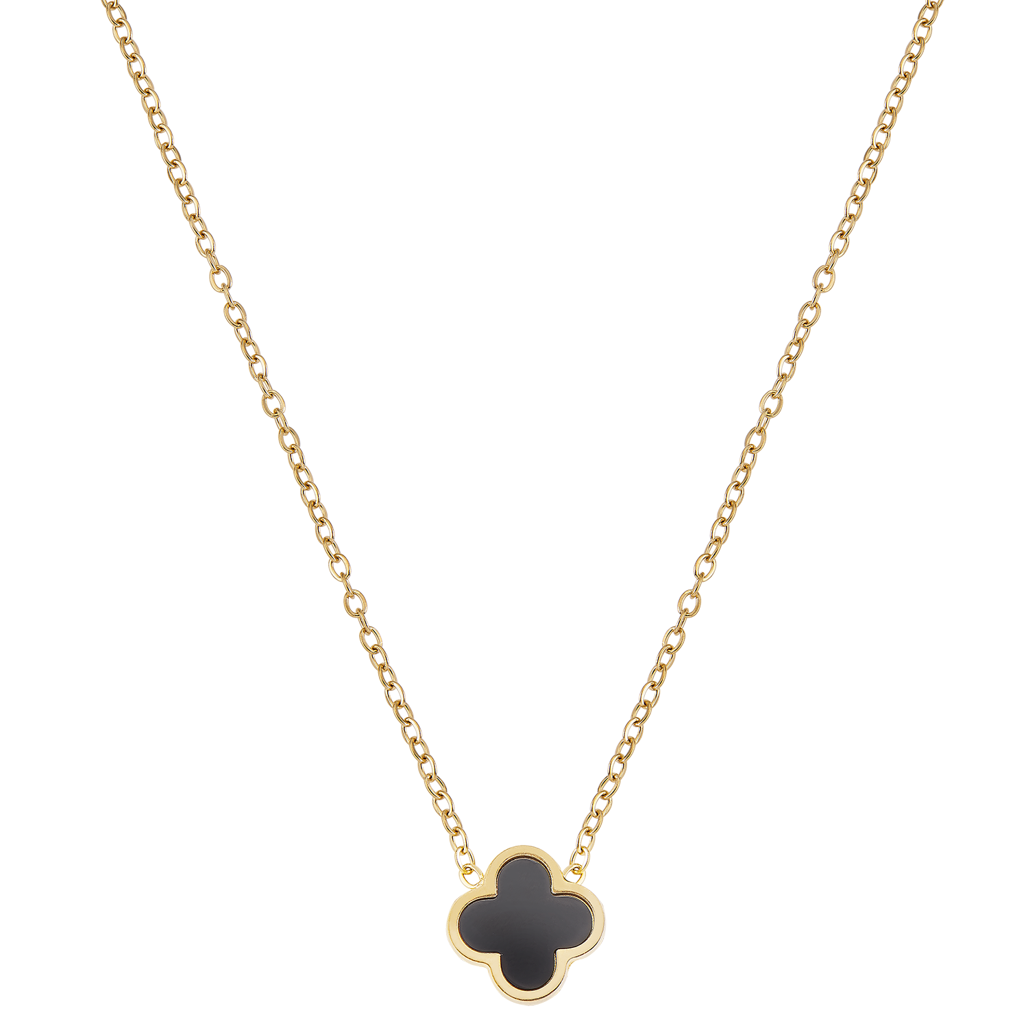 Black Leaf Halskette