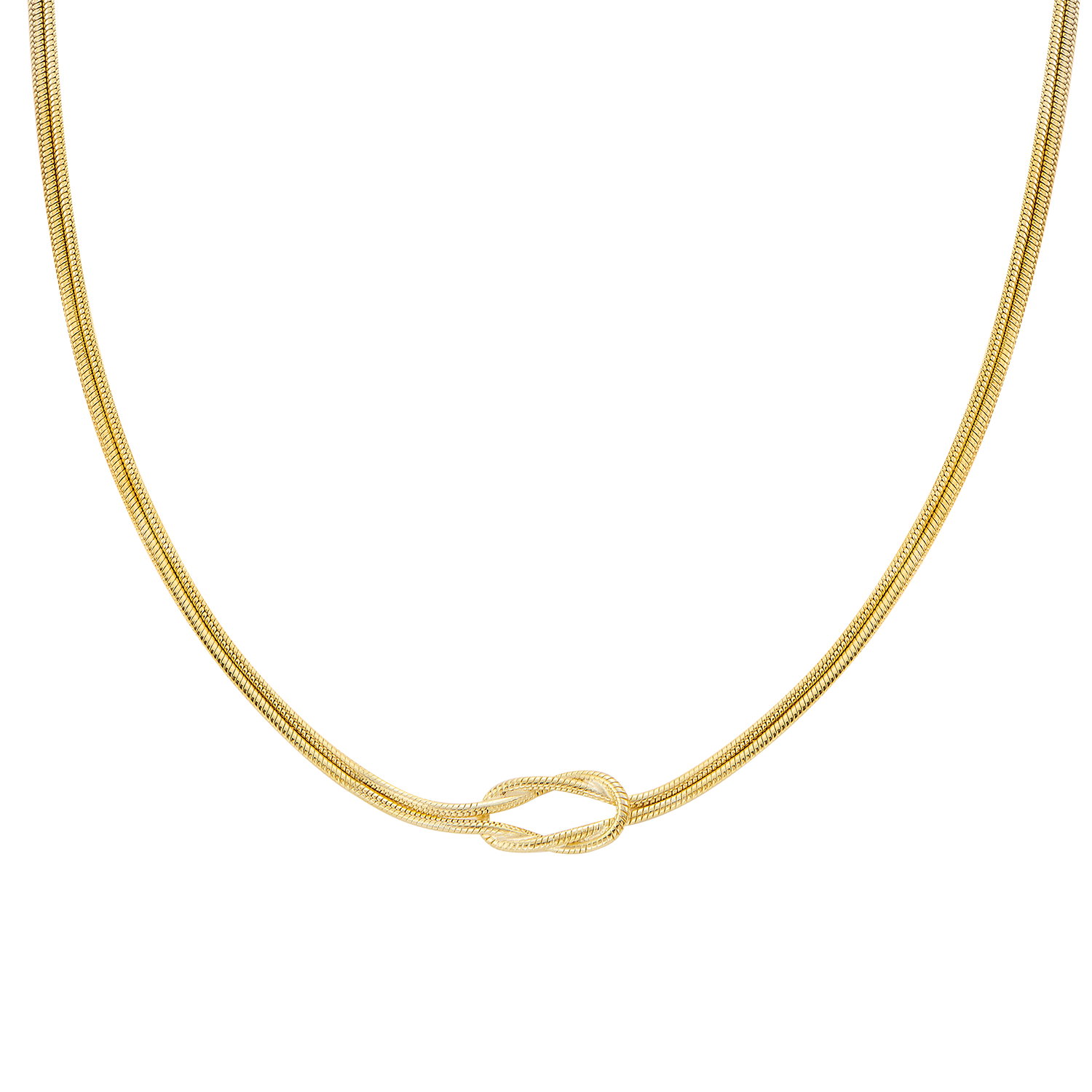 Liebesknoten Halskette