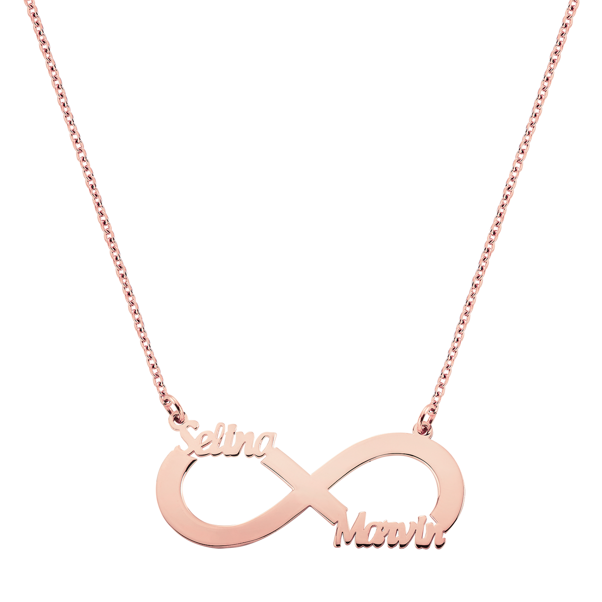 Namenskette Infinity mit Name