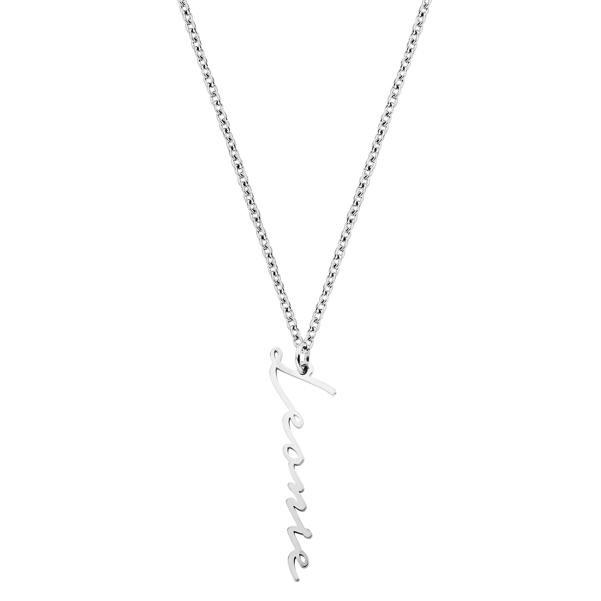 Collier prénom - version verticale Notera