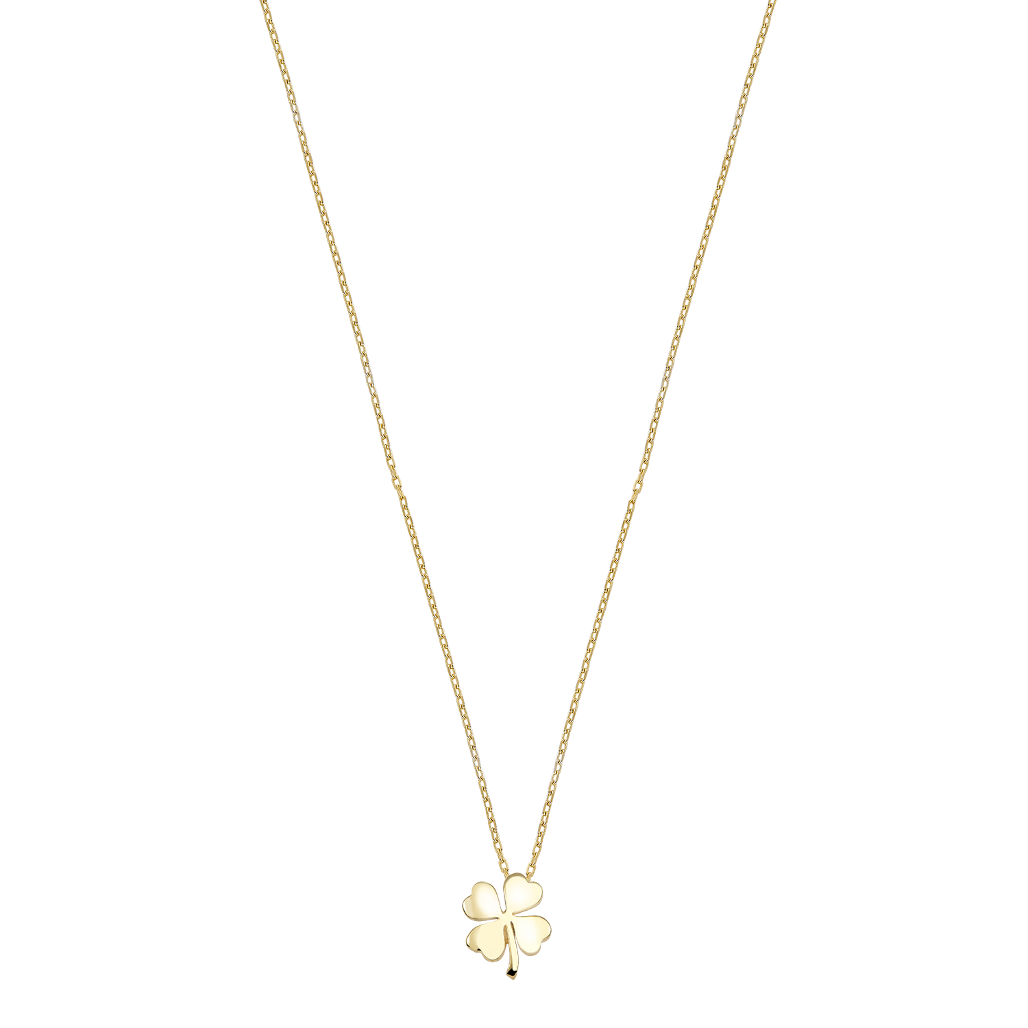 Kleeblatt Halskette