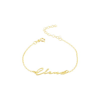 Anklet with name - Notera variant