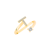 Ring Elegant with letter