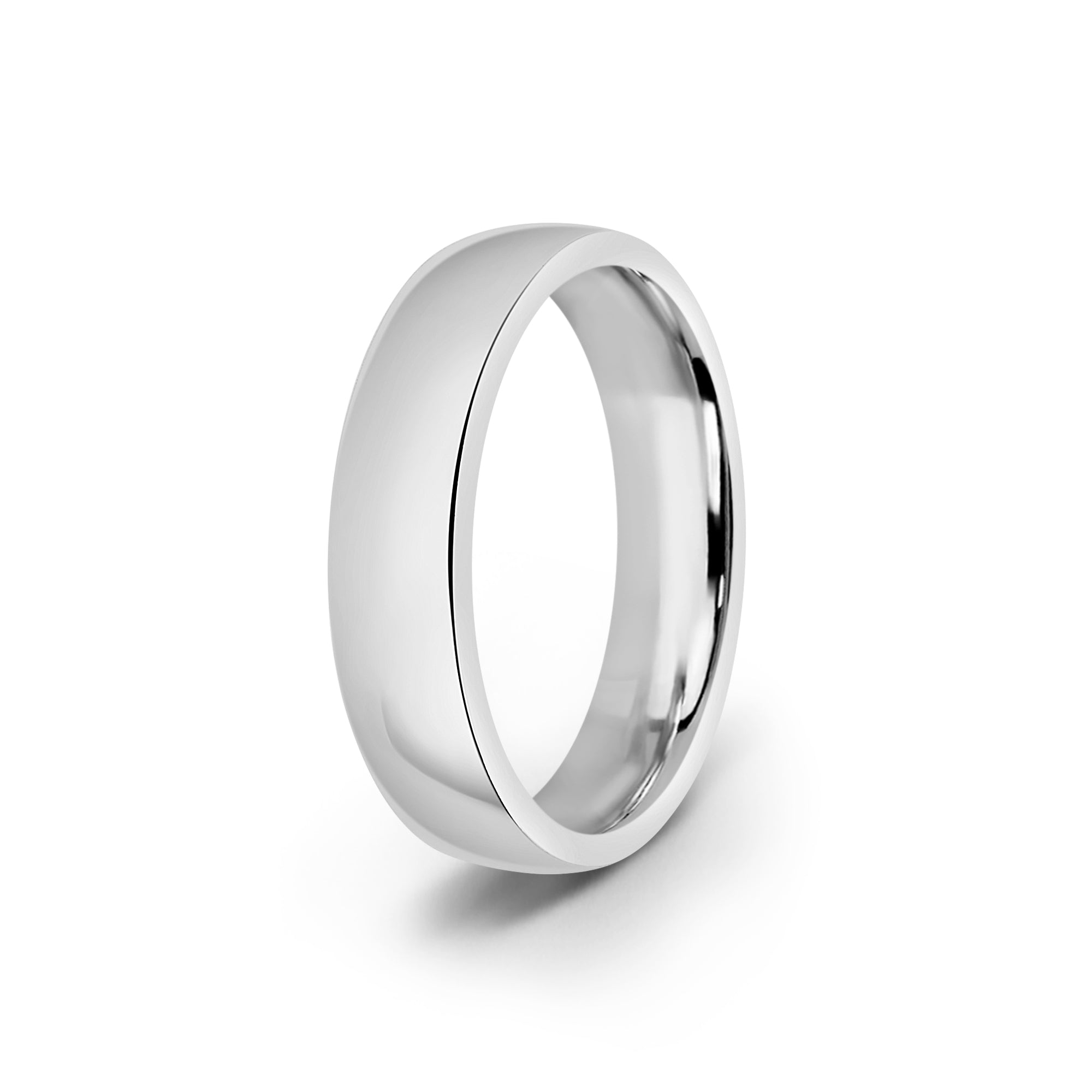 925er Silber Trauring Herren - Classic 5,5mm