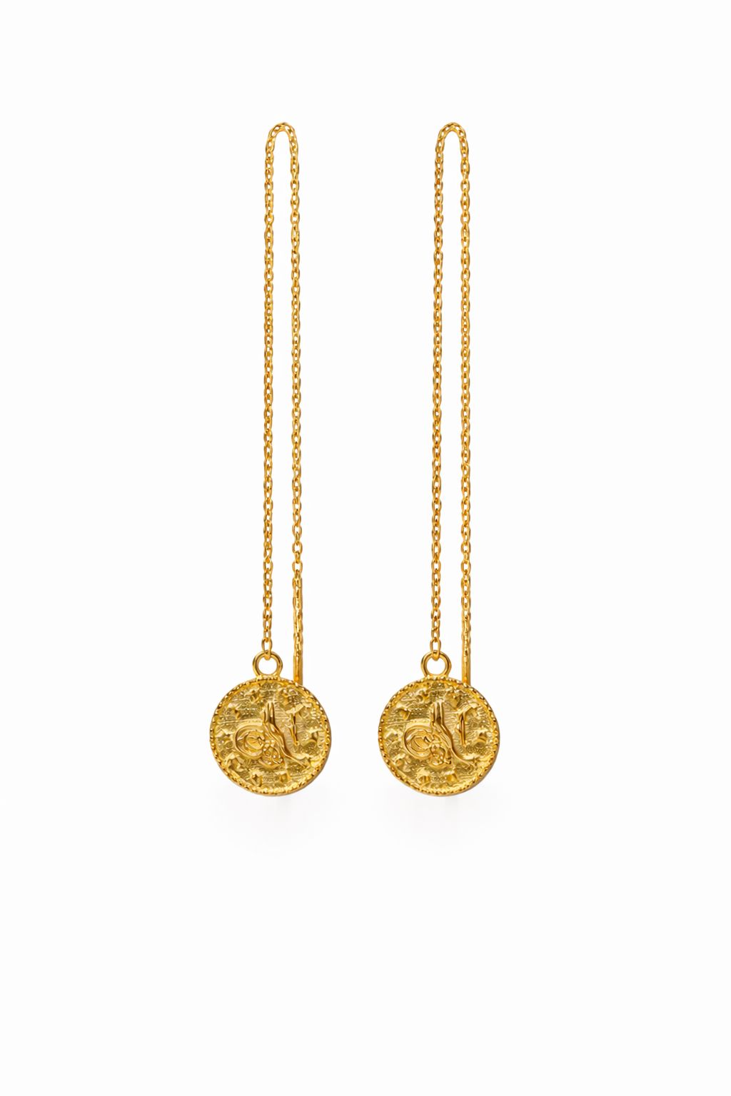 585er Gold 14K Ohrring - Strang Resat