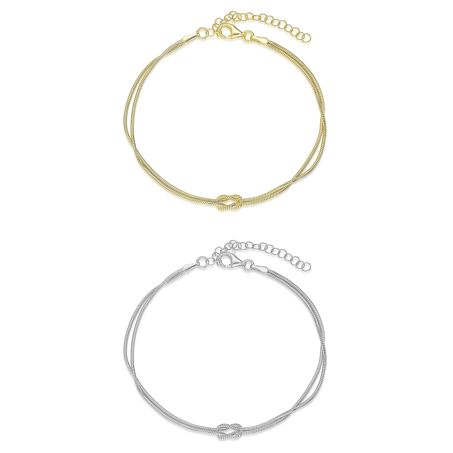 Liebesknoten Partnerarmband