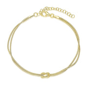 Liebesknoten Armband