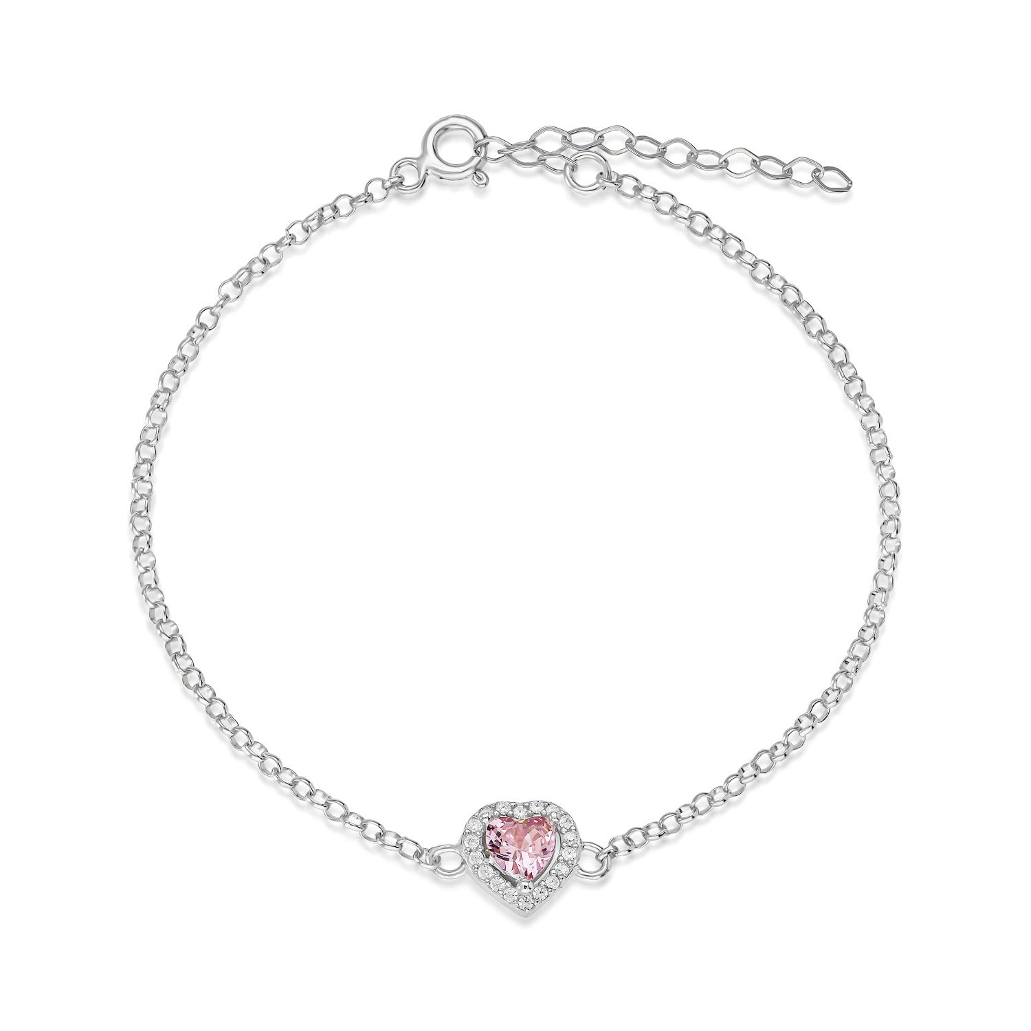 Rosélia Heart Armband