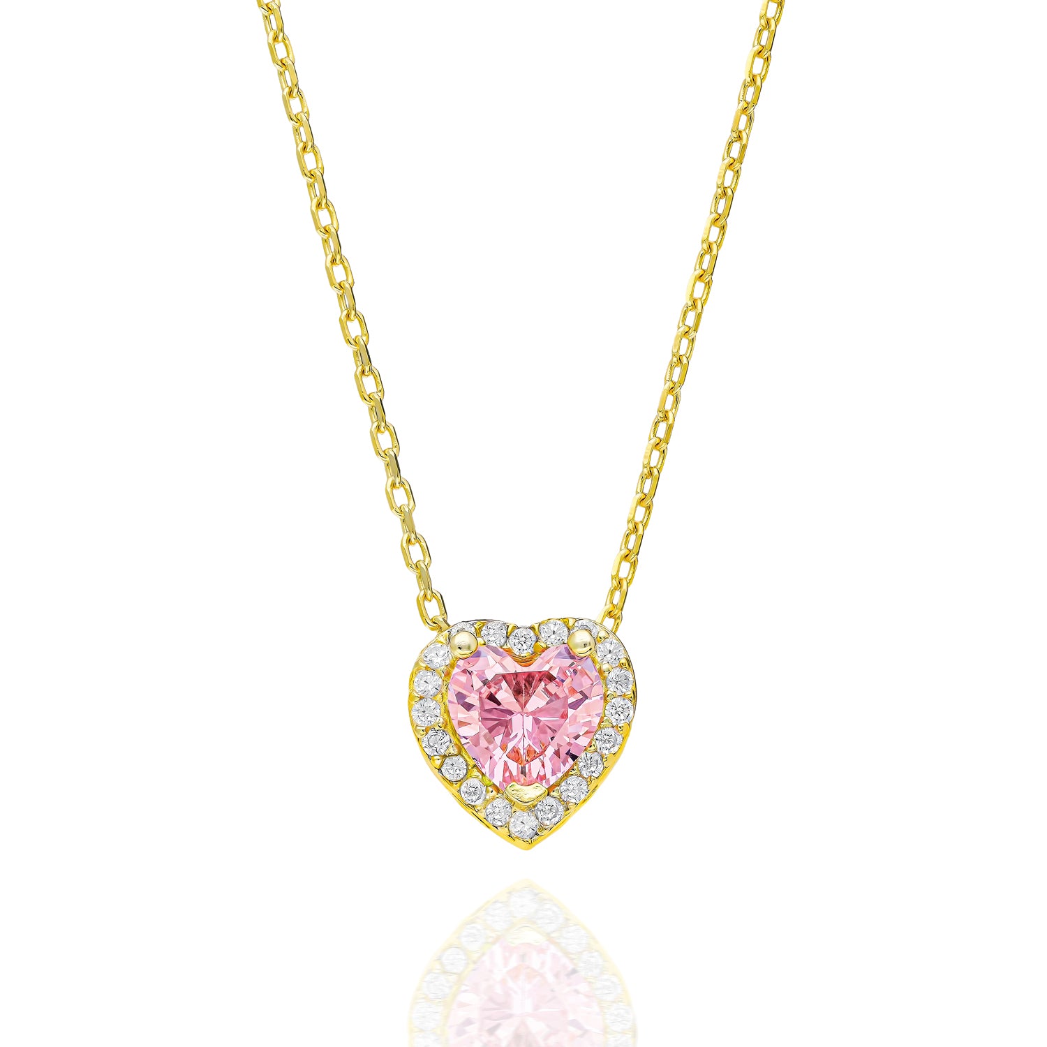 Rosélia Heart Halskette