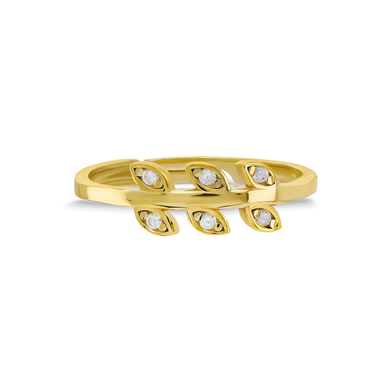 Zirkonia Eye Ring
