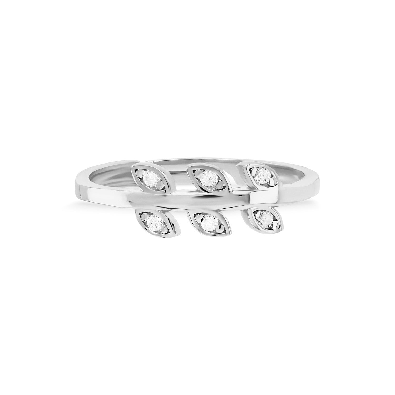 Zirkonia Eye Ring