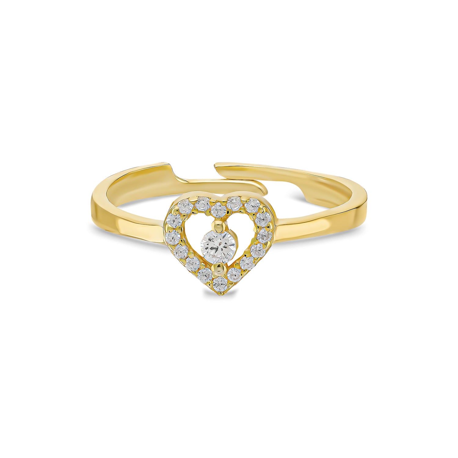 Heart Zirkonia Ring