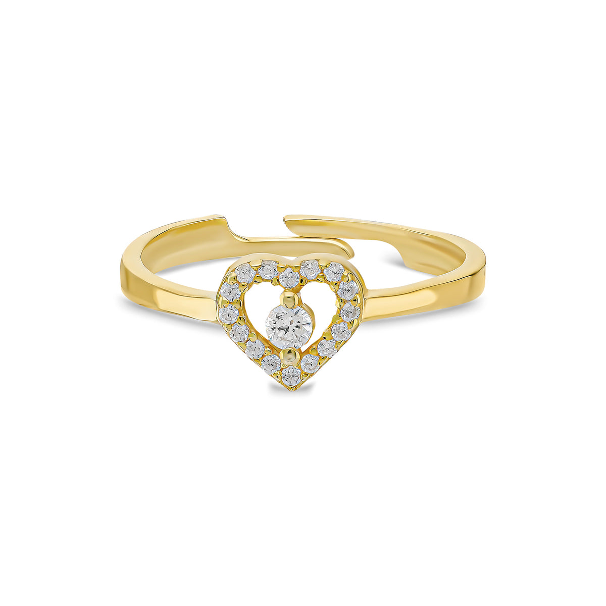 Heart Zirkonia Ring