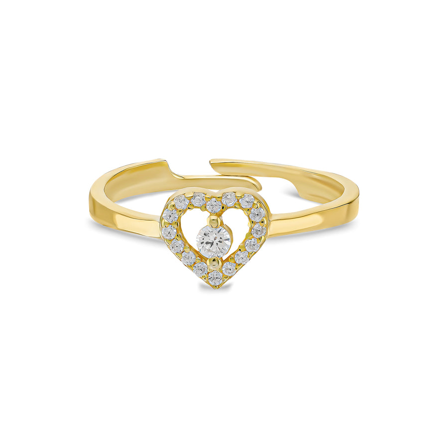 Heart Zirkonia Ring