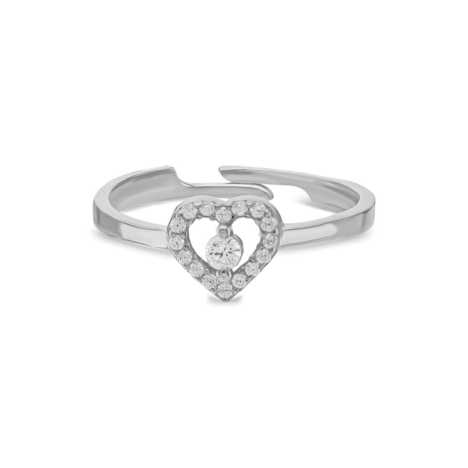 Heart Zirkonia Ring