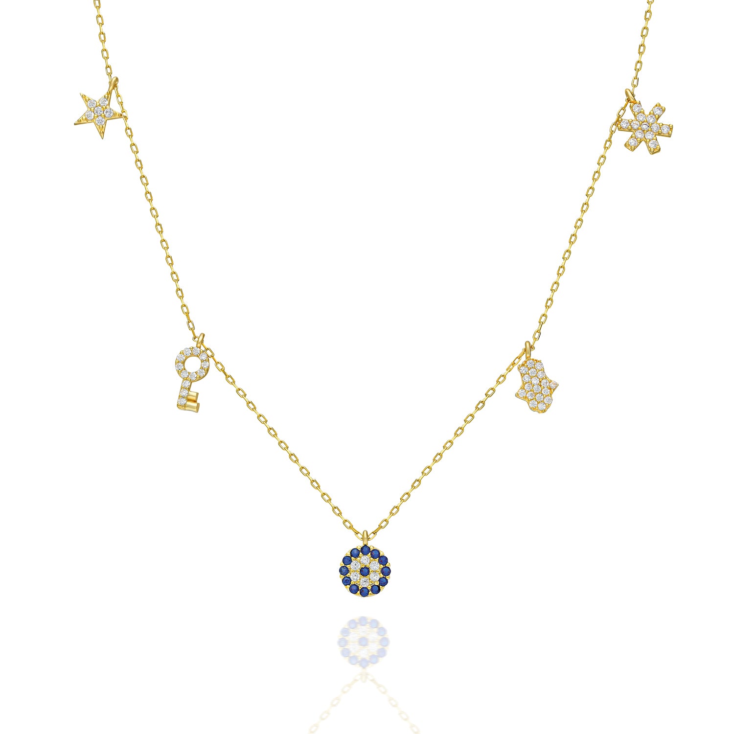 Glücksanhänger Halskette