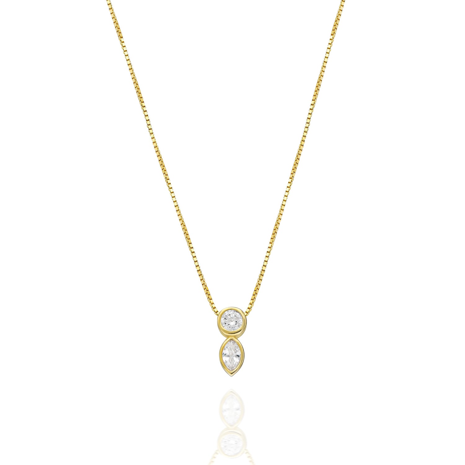 Twin Light Halskette