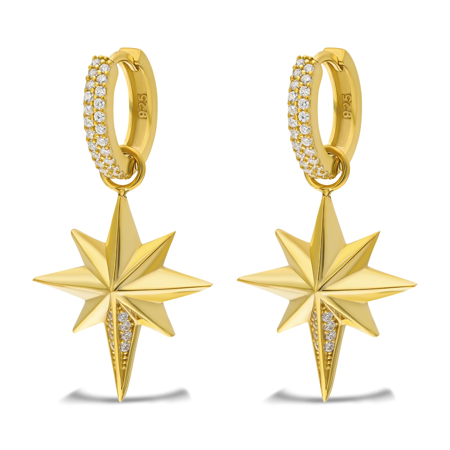 Stern der Klarheit Ohrringe