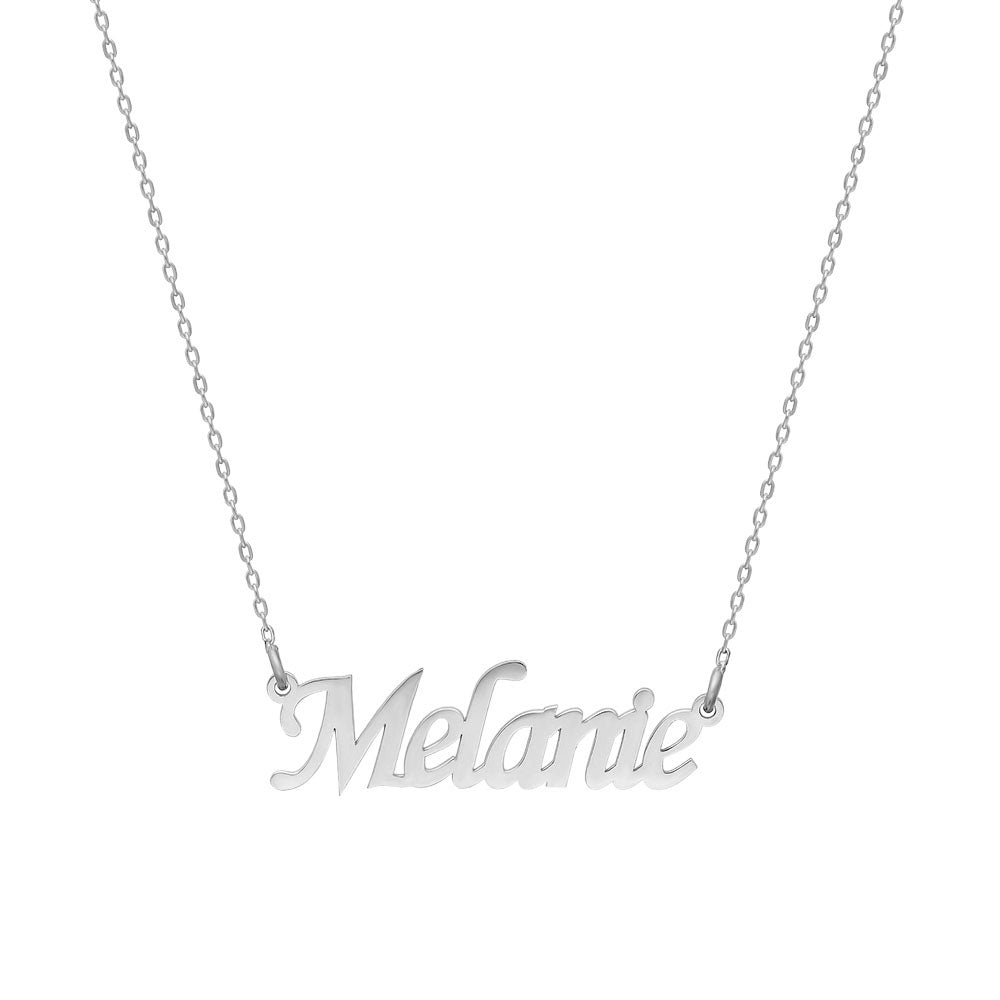 Namenskette 925er Silber - Variante Melanie (4454352945229)