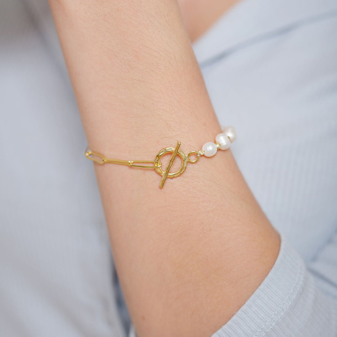 Armband Semi Pearls (7025916051641)