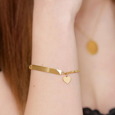 Armband Simplicity mit Gravur (7054081458361)