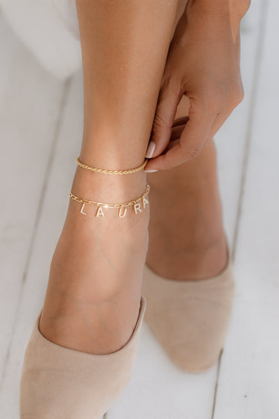 Armband Seldom mit Buchstaben (4772972658765)
