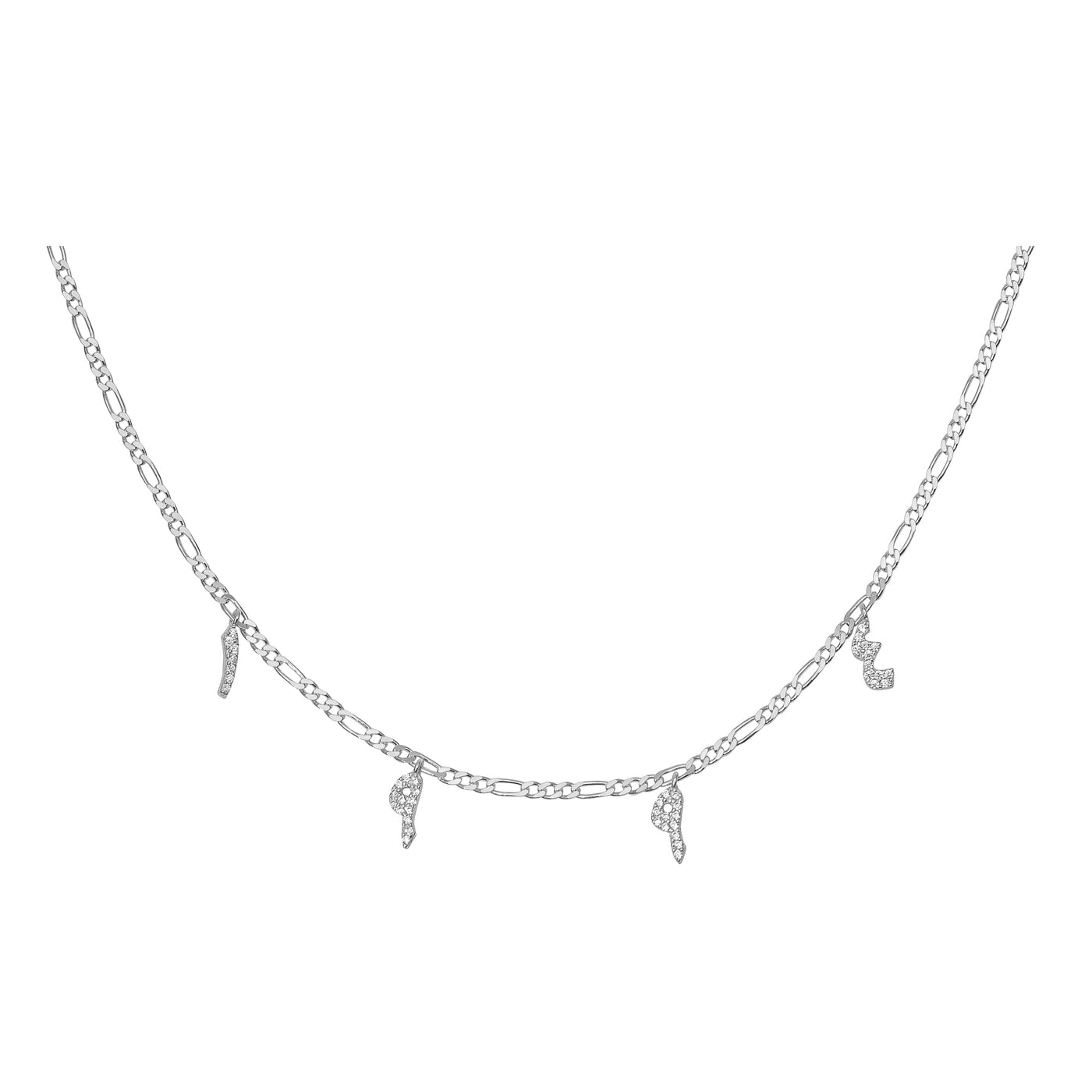 Arabische-Jahreszahl-Halskette mit Zirkonia (4635396145229)
