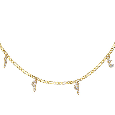 Arabische-Jahreszahl-Halskette mit Zirkonia (4635396145229)